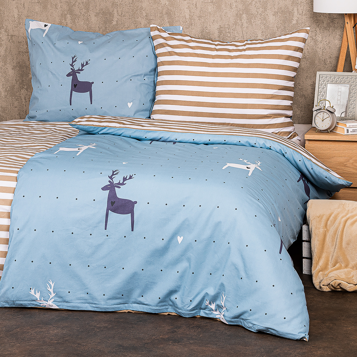 4Home Bavlněné povlečení Deer love