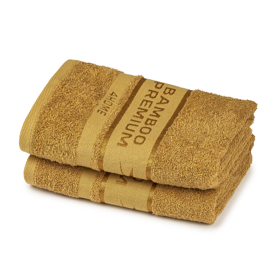 4Home Sada Bamboo Premium ručník svetlo hnedá