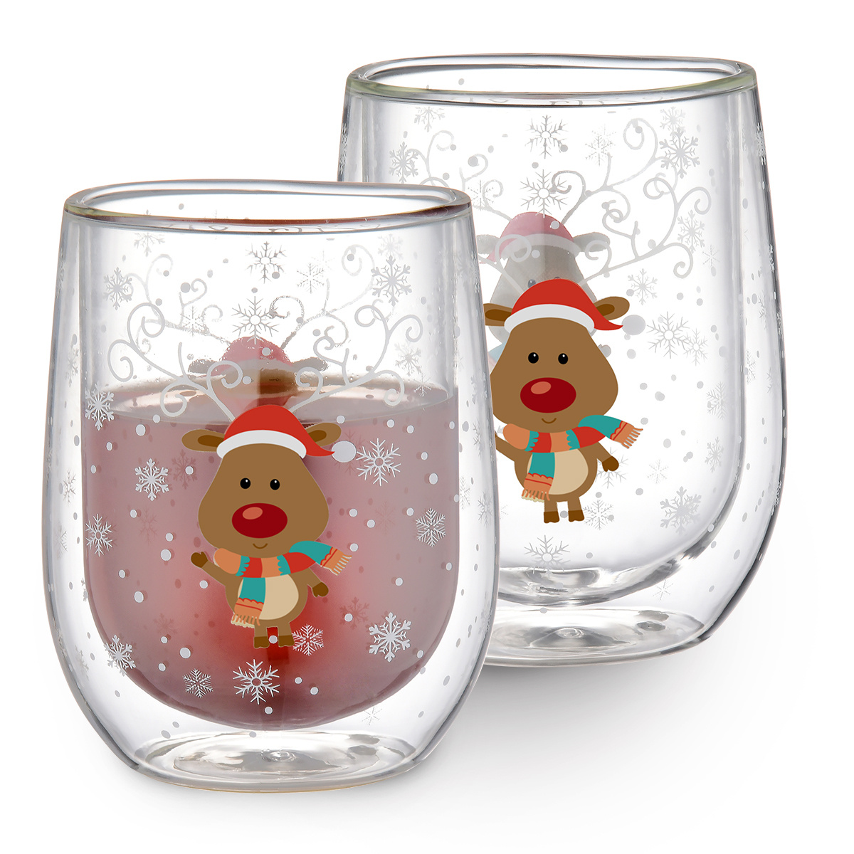 4Home Termo sklenice Classic Reindeer Hot&Cool 300 ml