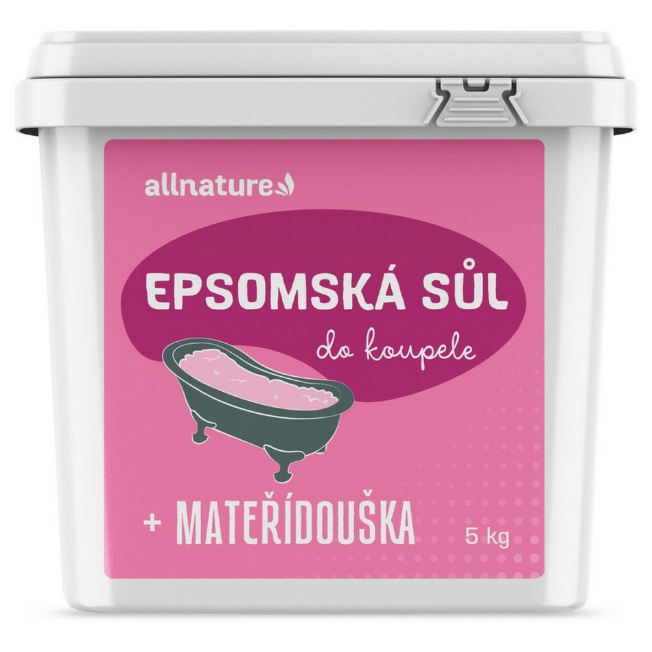 Allnature Epsomská sůl Mateřídouška 5 kg Allnature