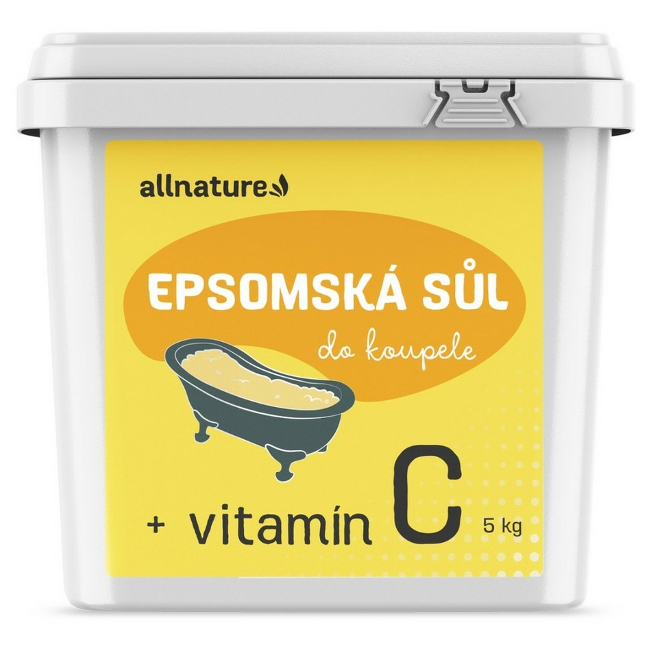 Allnature Epsomská sůl Vitamín C