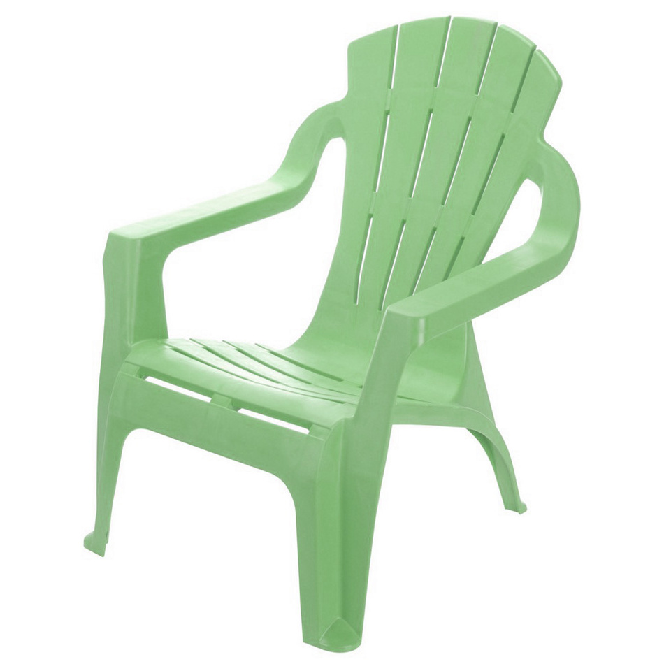 Dětská plastová židlička Riga zelená