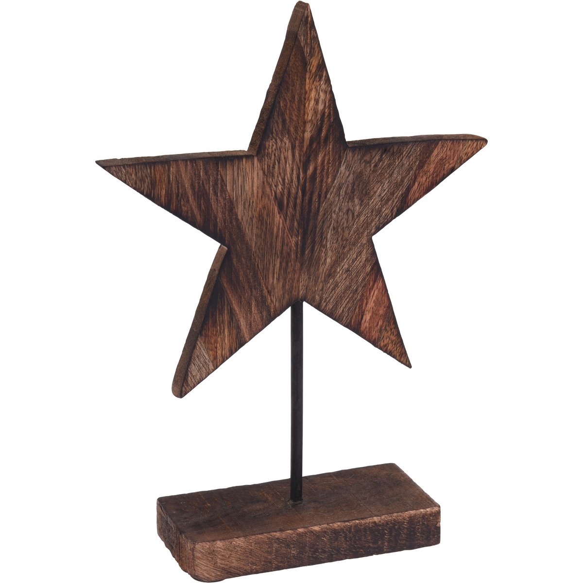 Dřevěná dekorace Wooden Star