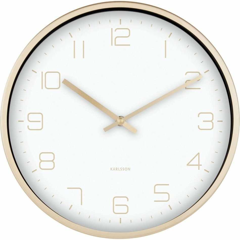 Karlsson 5720WH designové nástěnné hodiny