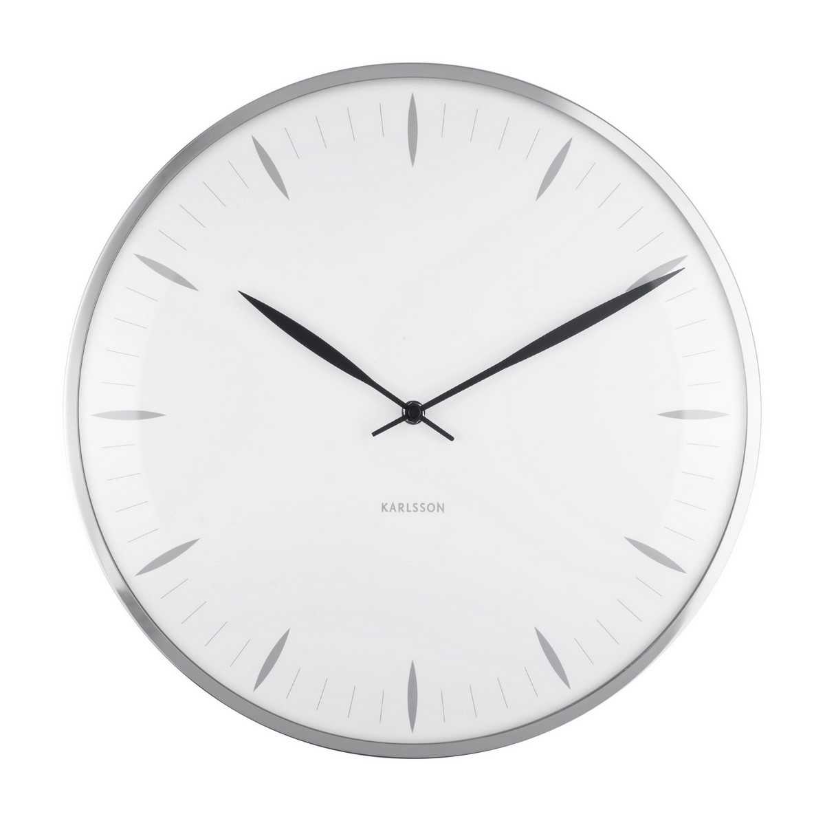 Karlsson 5761WH designové nástěnné hodiny