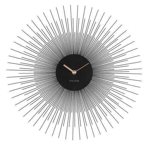 Karlsson 5817BK Designové nástěnné hodiny  pr. 45 cm Karlsson