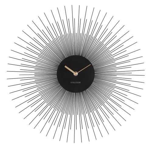 Karlsson 5817BK Designové nástěnné hodiny  pr. 45 cm Karlsson