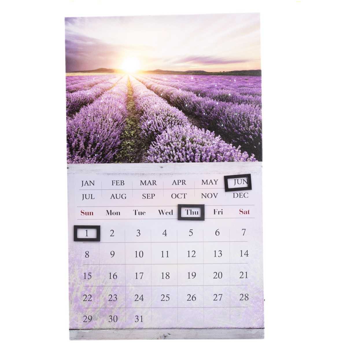 Nástěnný kalendář Levandulové pole