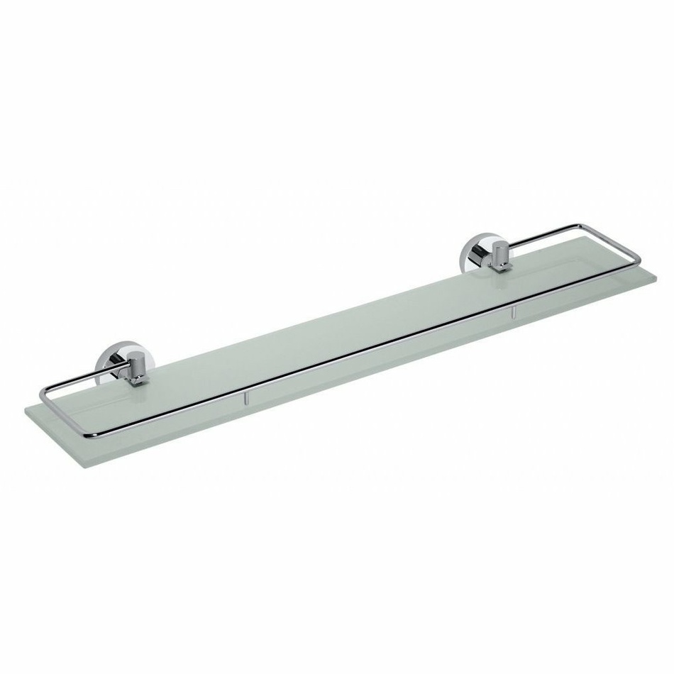 SAPHO XR600 X-Round E polička skleněná s výklopnou hrazdou 60 x 13 cm Sapho