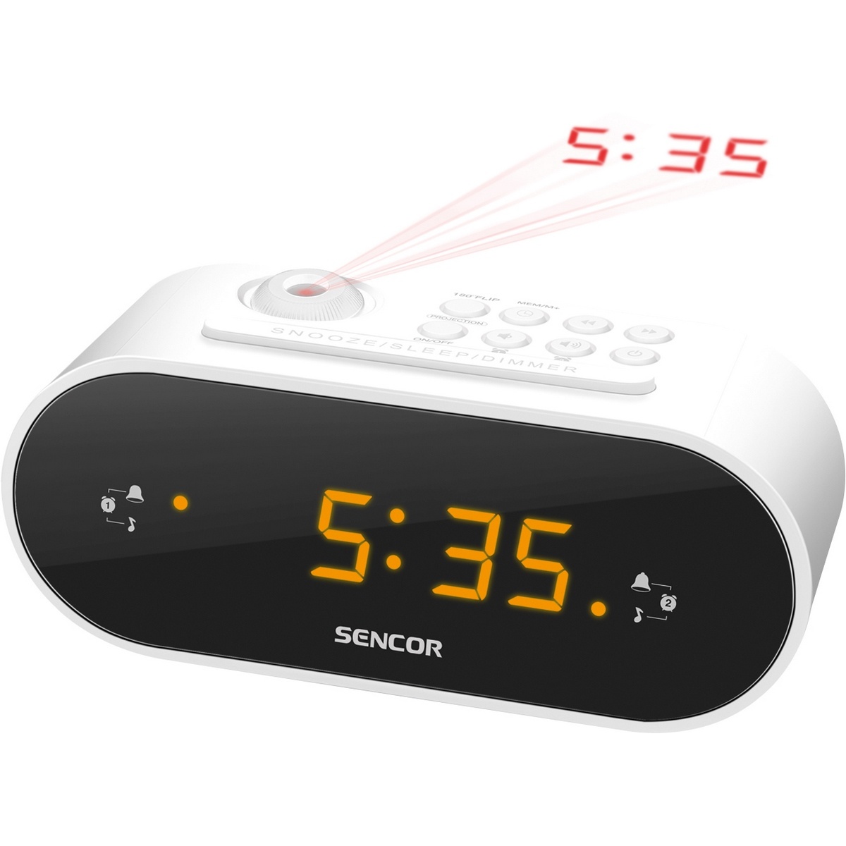 SRC 3100 W Radiobudík s projekcí Sencor Sencor