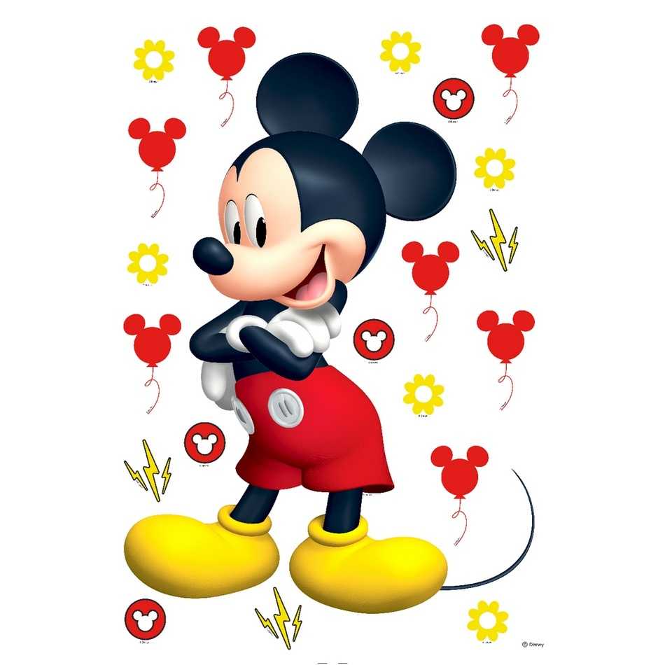 Samolepicí dekorace Mickey Mouse 42