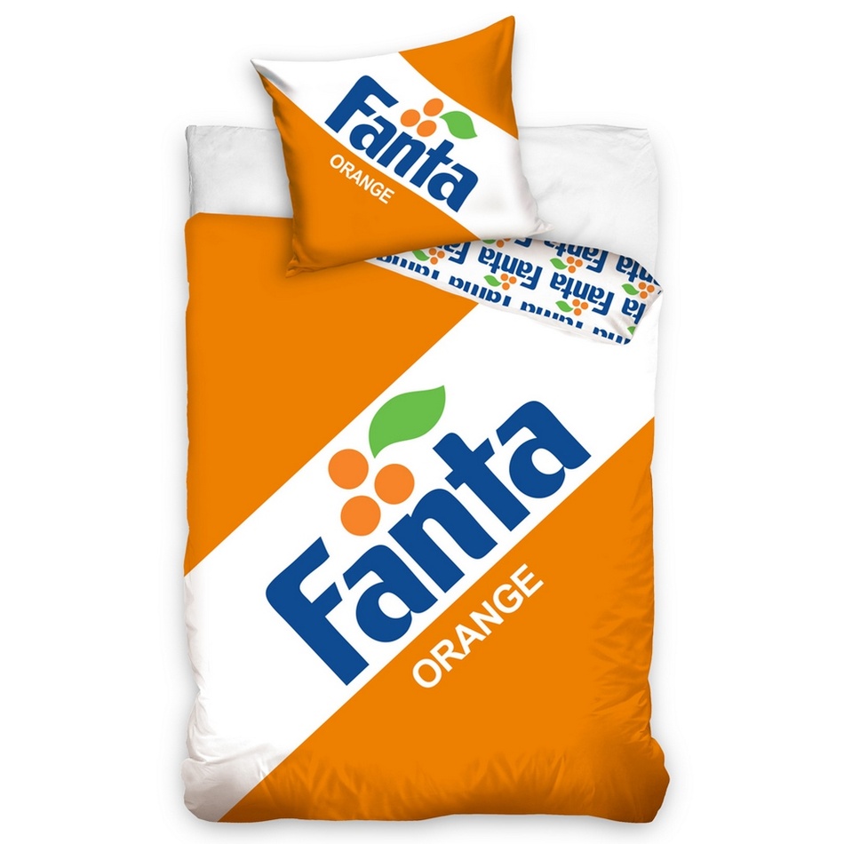 Tiptrade Bavlněné povlečení Fanta Clasic Logo
