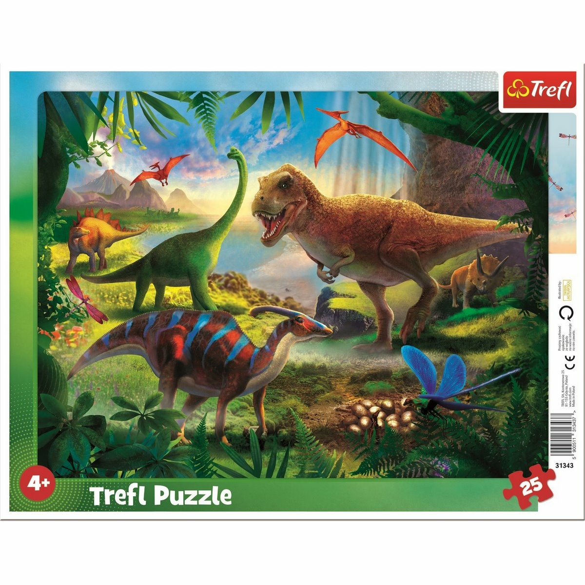 Trefl Puzzle Dinosauři
