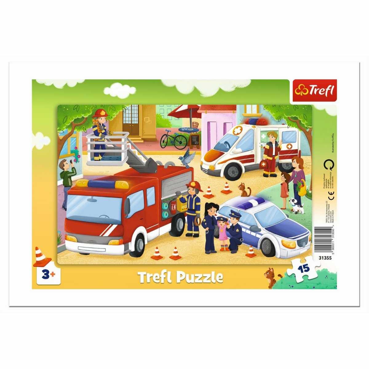 Trefl Puzzle Zásahová vozidla