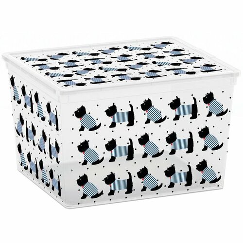 Úložný box Kis C-Box Cute Animals Cube 27 l KIS