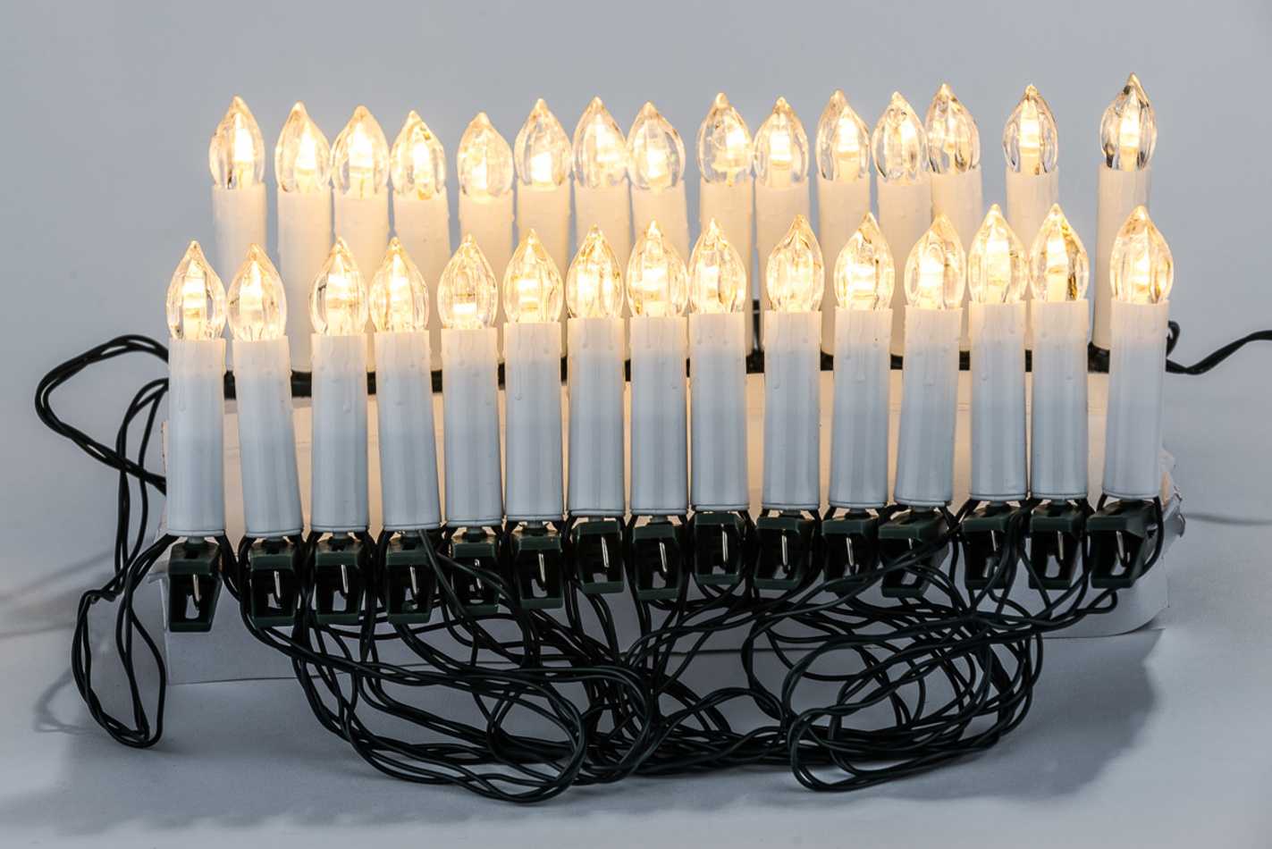 Vánoční světelný LED řetěz Candle Lights