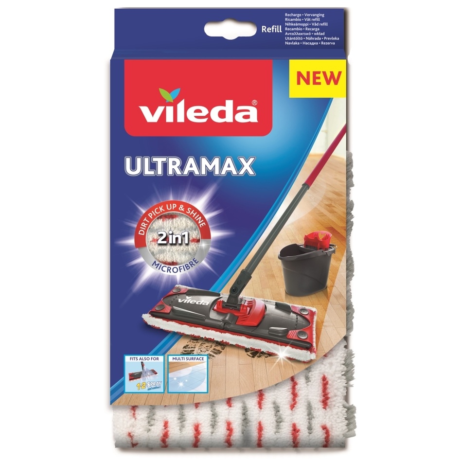 Vileda Ultramax mop náhrada Microfibre 2v1 Vileda