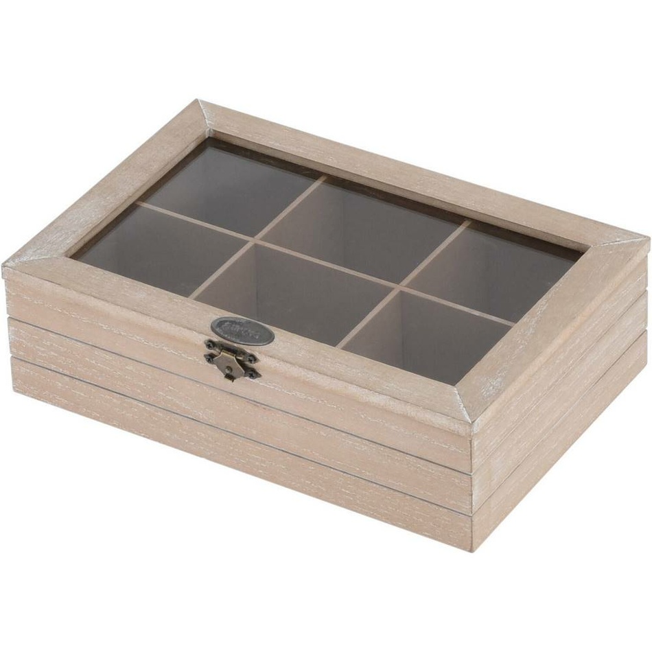EH Box na čajové sáčky Wood