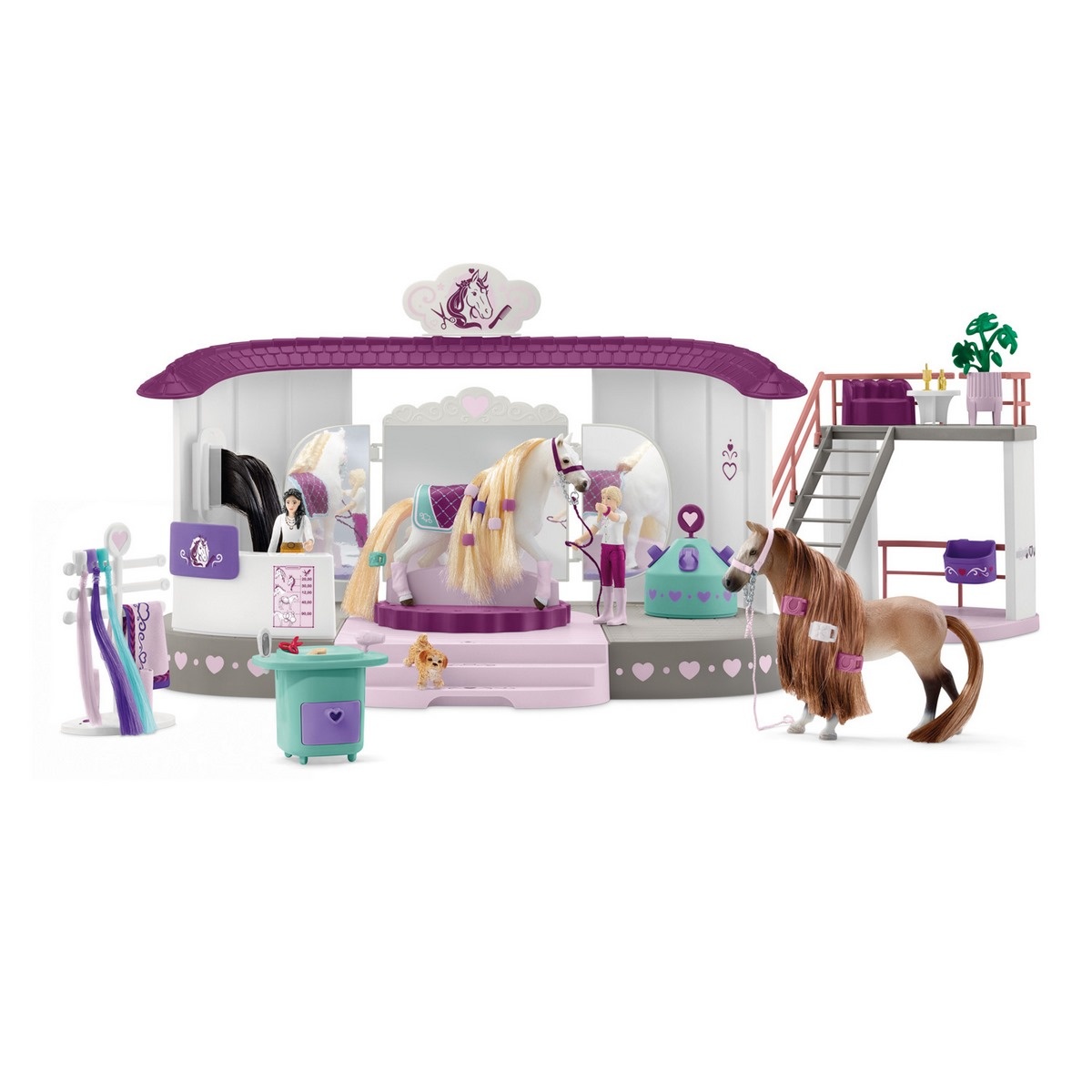 Schleich 42588 Salón krásy pro koně Schleich