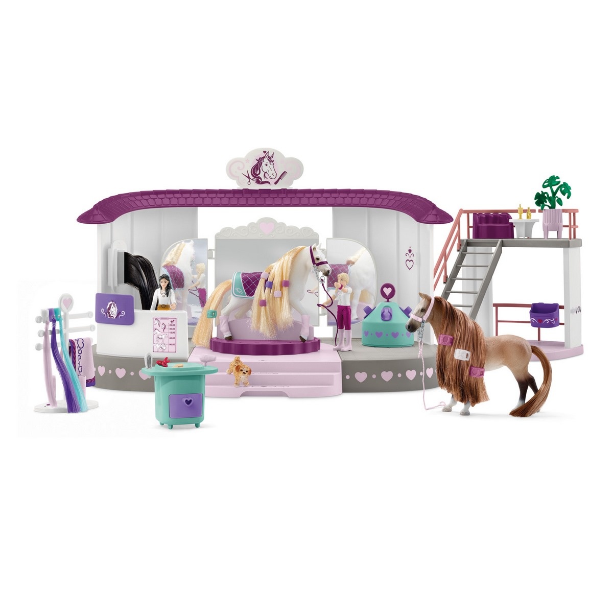 Schleich 42588 Salón krásy pro koně Schleich