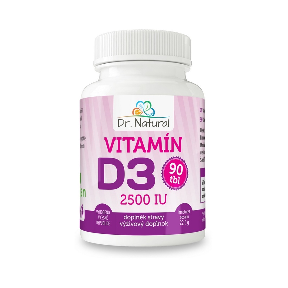 Dr.Natural Vitamín D3 2500