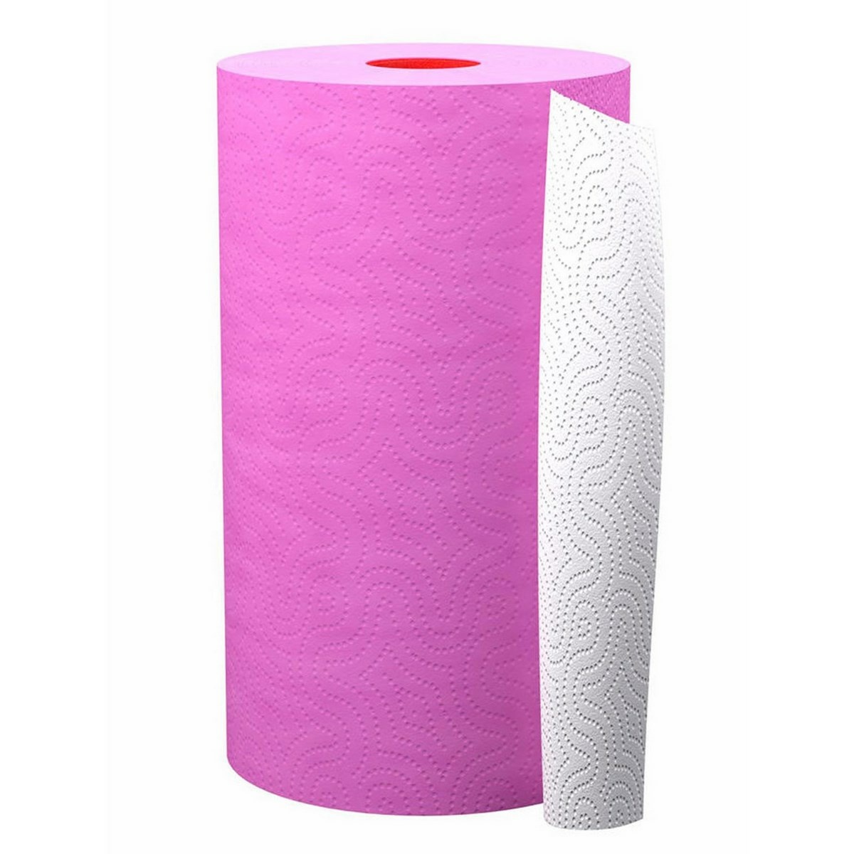 Papírové kuchyňské utěrky růžové 2-vrstvé