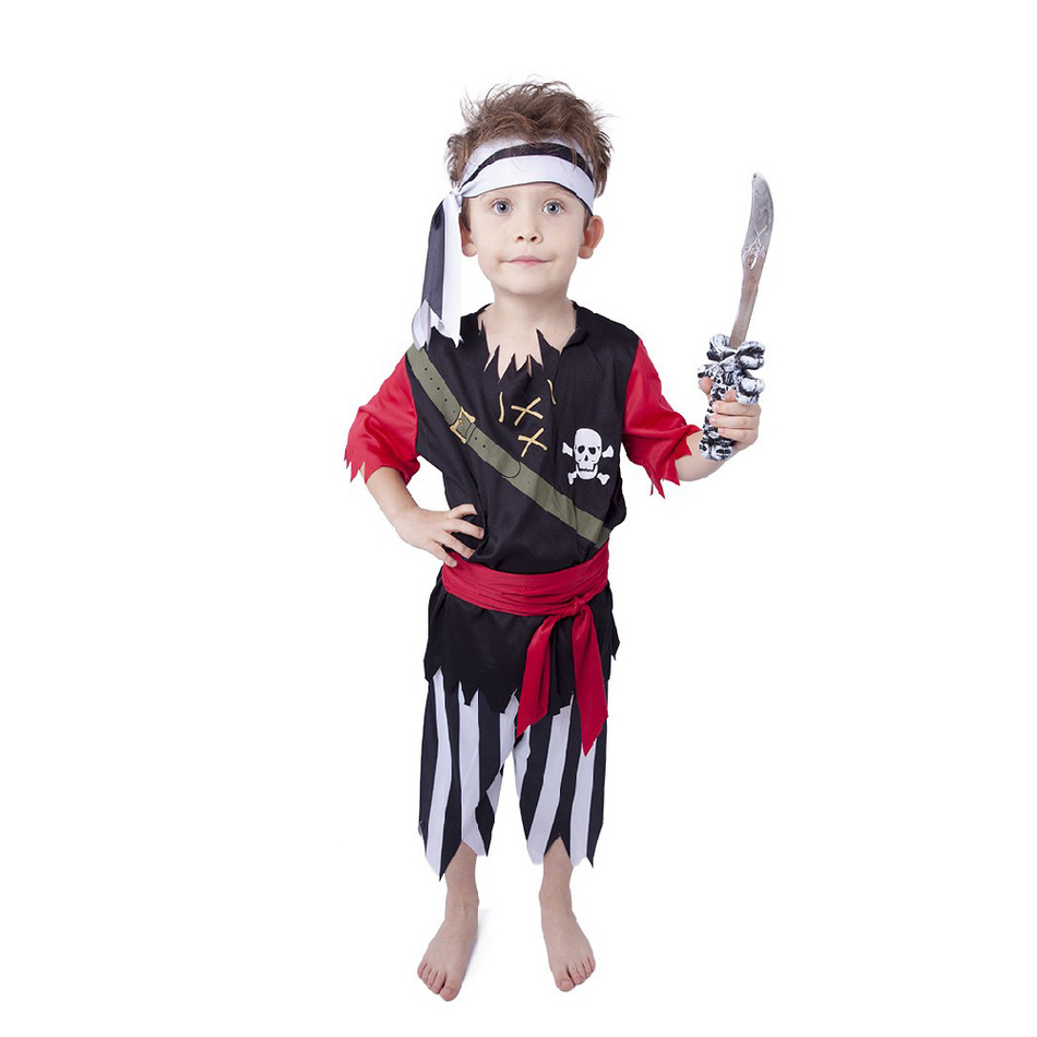 Rappa Dětský kostým Pirát s šátkem