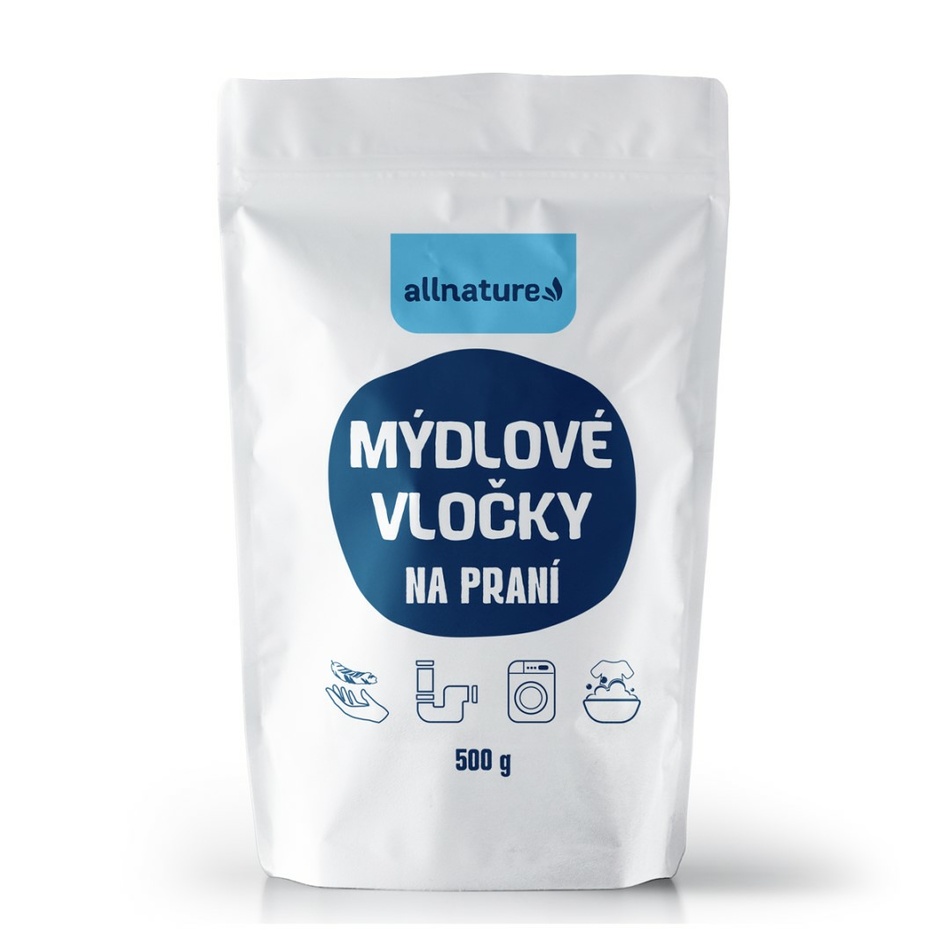 Allnature Mýdlové vločky 500 g Allnature