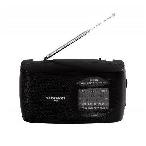 Orava T-120 B přenosný rádio přijímač Orava