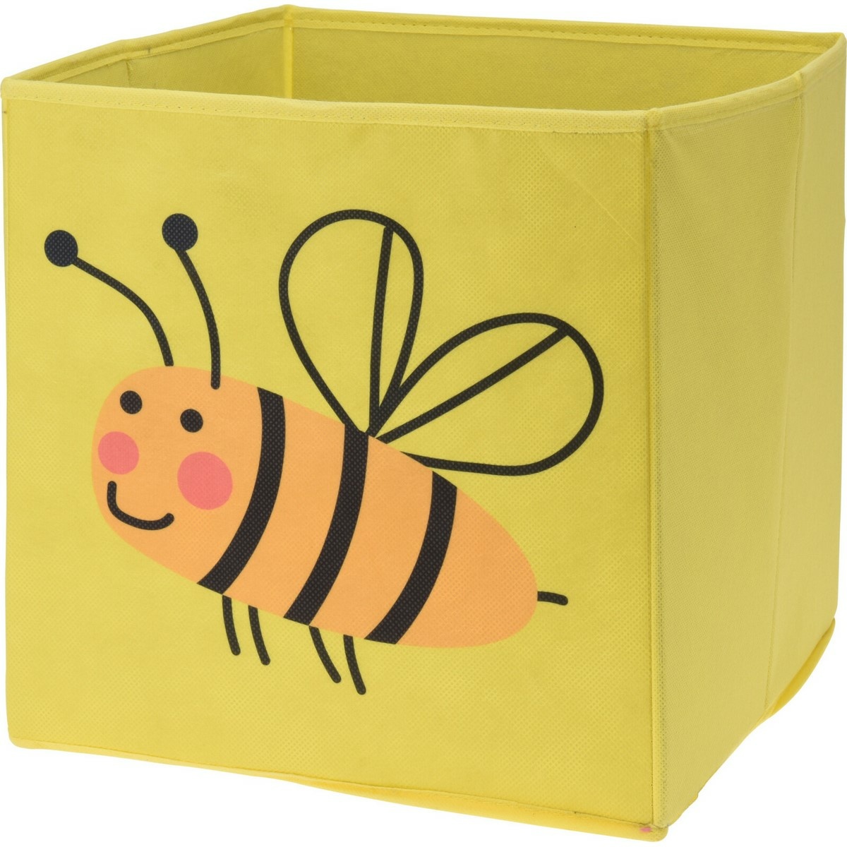 Dětský textilní úložný box Včelka