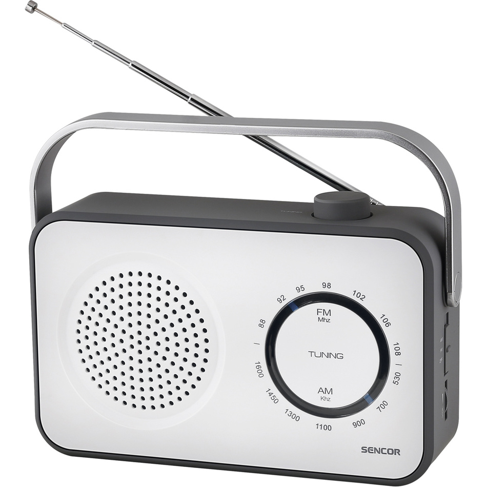 Sencor SRD 2100 W FM/AM radiopřijímač Sencor