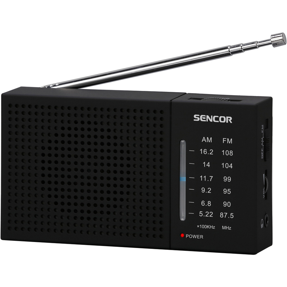 Sencor SRD 1800 FM/AM přenosné rádio Sencor