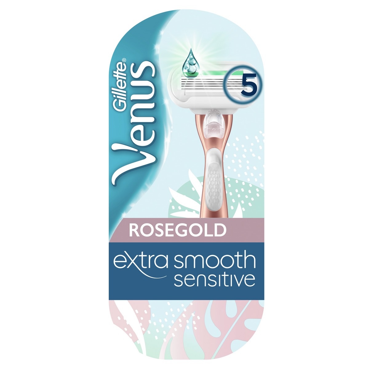 Gillette Dámský holicí strojek Venus Sensitive Rosegold Gillette