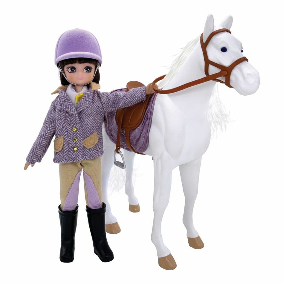 Lottie Panenka jezdkyně s koněm Lottie