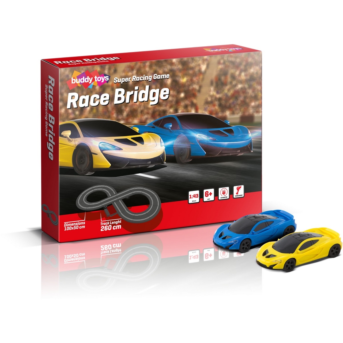 BUDDY TOYS BST 1263 Autodráha Race Buddy Toys