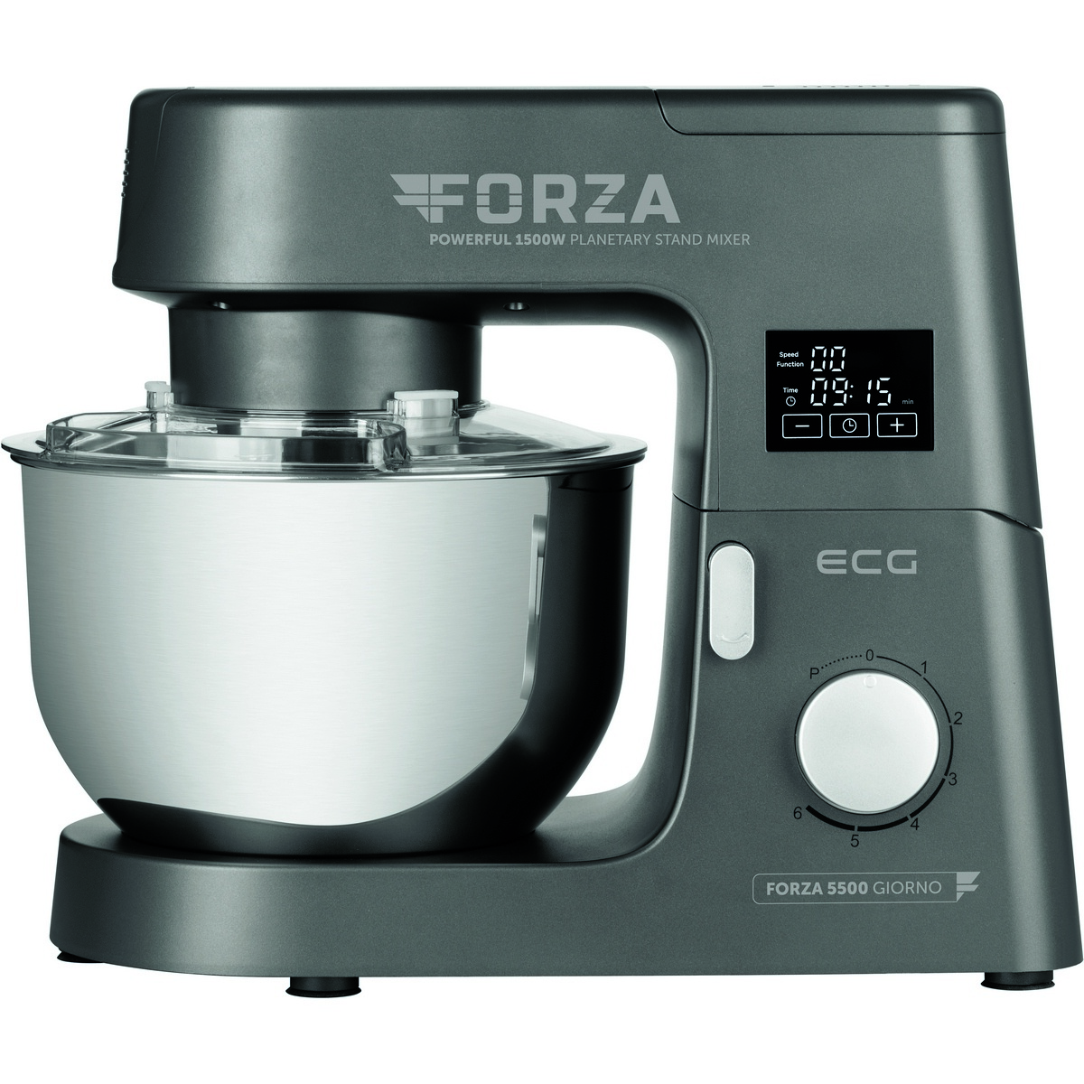 ECG Forza 5500 kuchyňský robot Giorno Scuro ECG