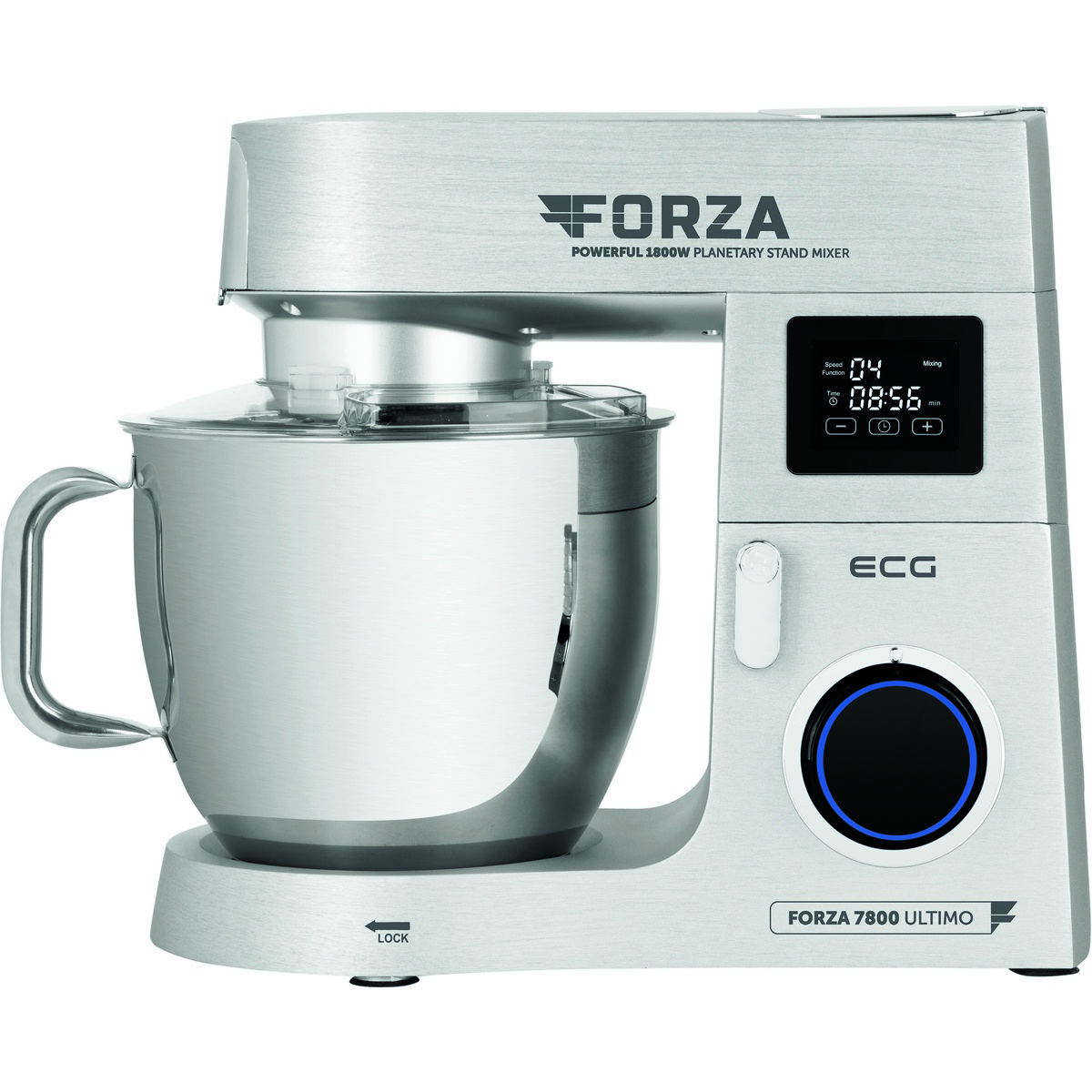 ECG Forza 7800 kuchyňský robot Ultimo Argento ECG