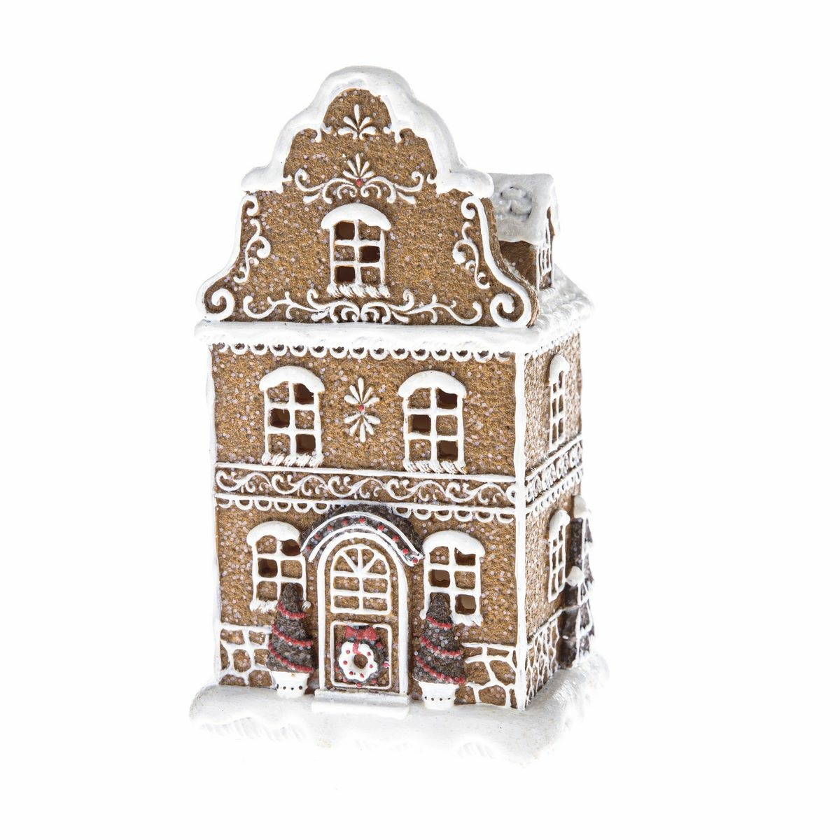Vánoční LED dekorace Gingerbread house