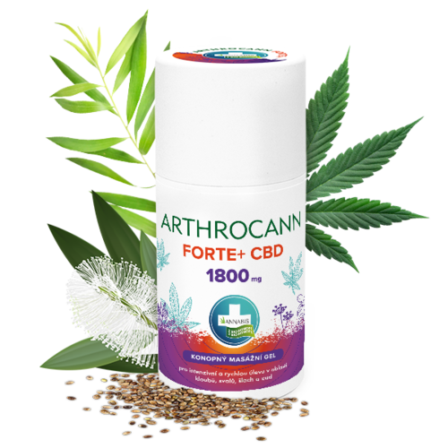 Annabis Arthrocann gel FORTE+ CBD 75 ml Annabis