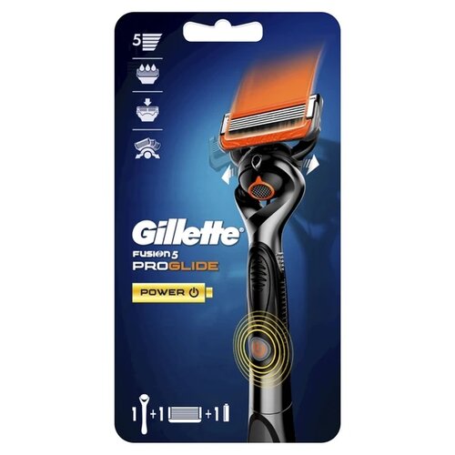 Gillette Pánský holicí strojek ProGlide Flexball +  1 hlavice Power Gillette