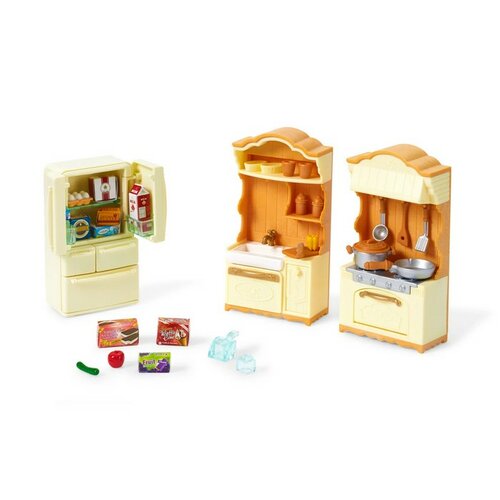 Sylvanian Families set - kuchyňská linka s ledničkou Sylvanian Families