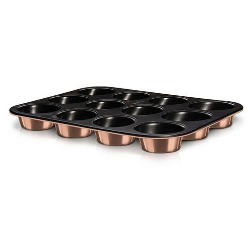 Berlinger Haus Forma na muffiny 12 ks Rosegold Metallic Line Berlinger Haus