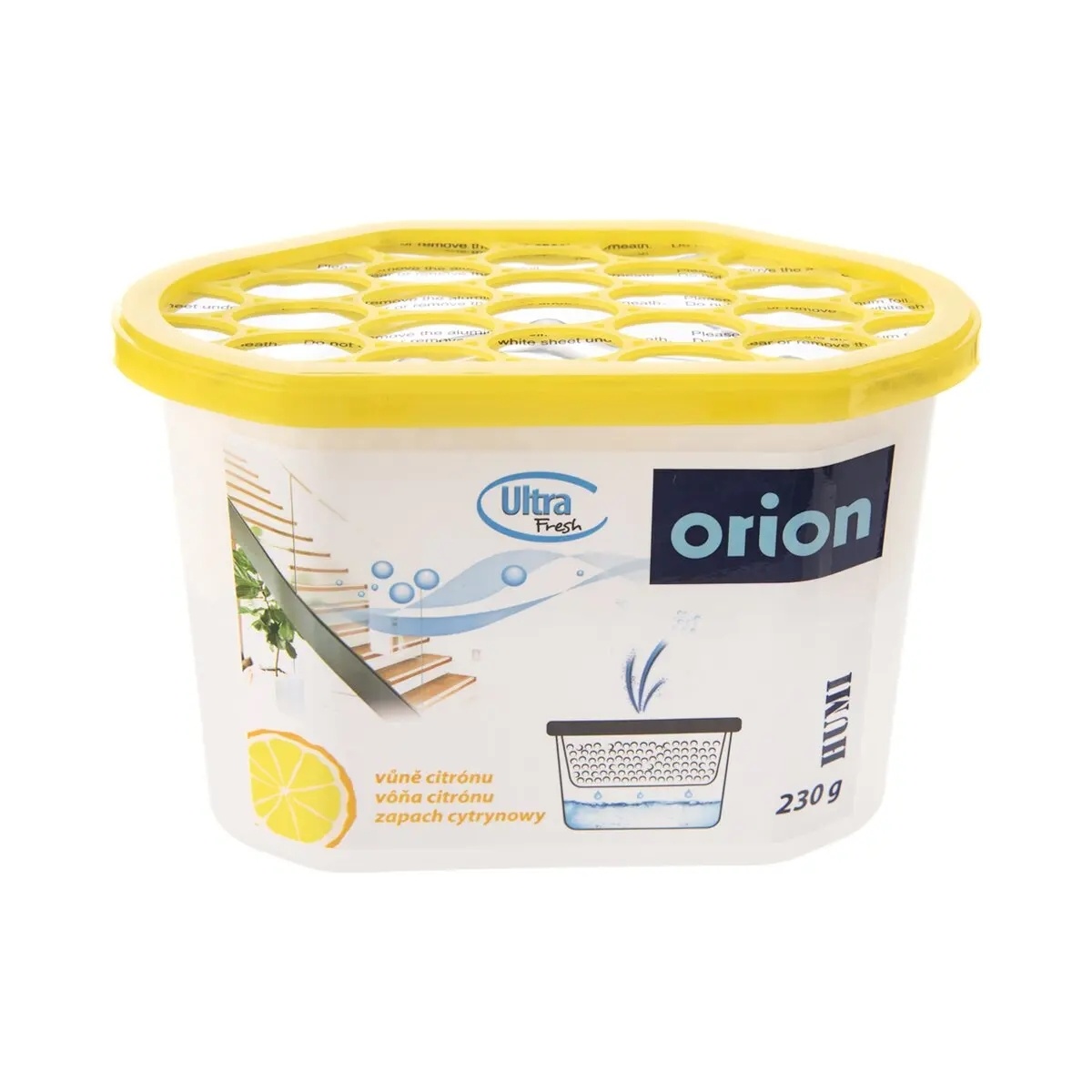 Pohlcovač vlhkosti+osvěž. vzd. Humi 230 g citron Orion