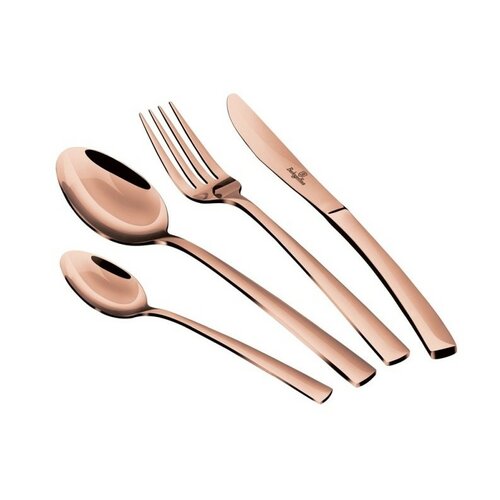 Sada příborů 24 ks Rosegold Metallic Line nerez mirror Berlinger Haus
