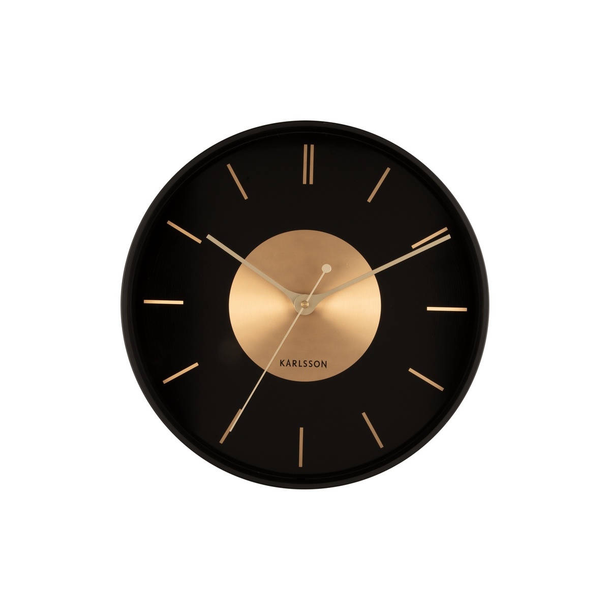 Karlsson 5918BK designové nástěnné hodiny 35 cm Karlsson