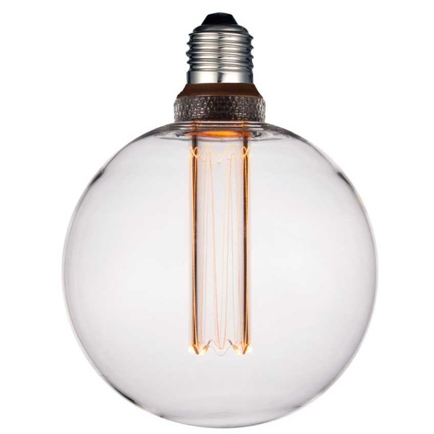 Čirá dekorativní žárovka Halo Design COLORS Dim LED Globe E27