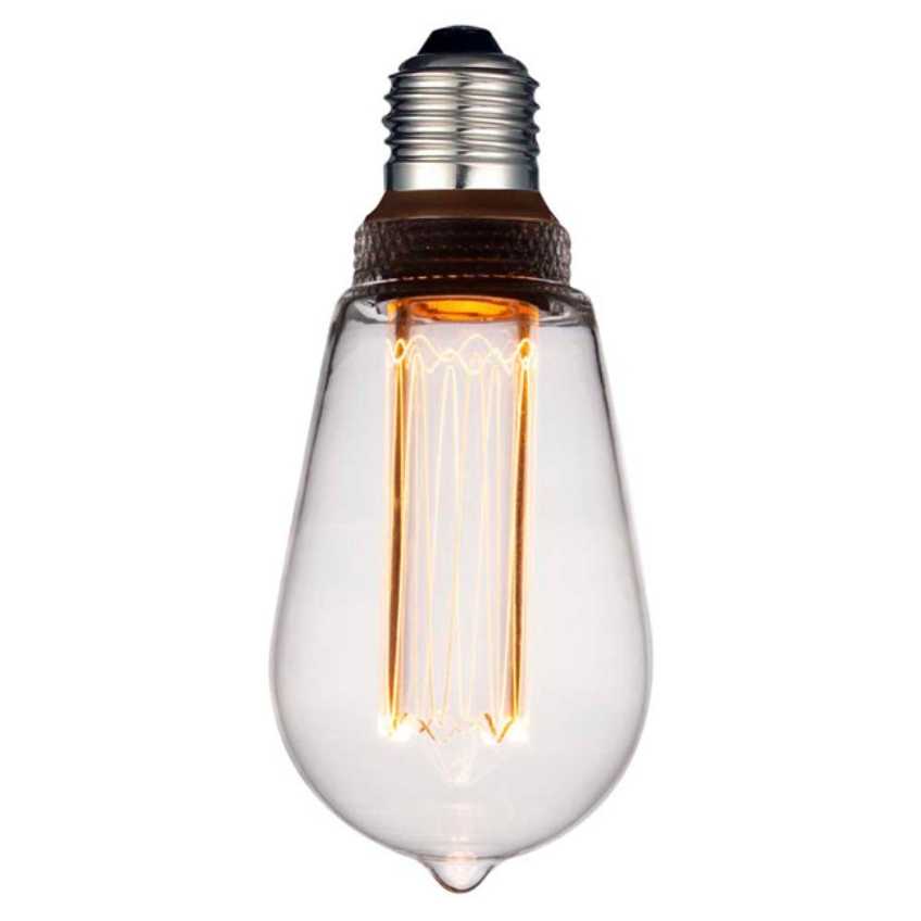 Čirá žárovka Halo Design COLORS Dim LED Drop E27 5W