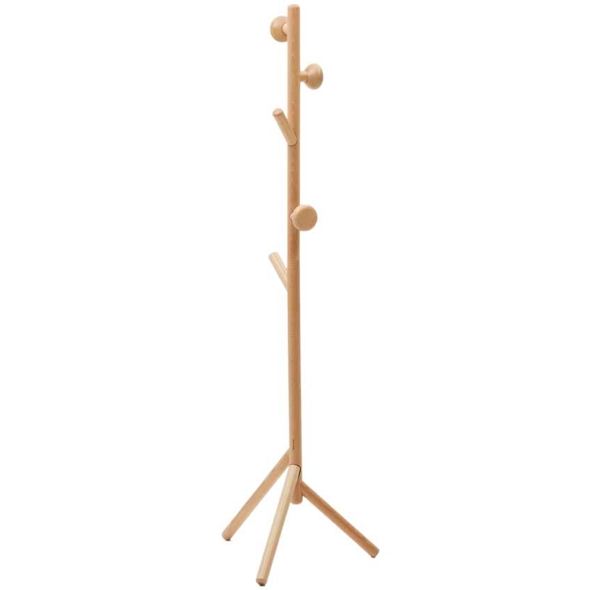 Dřevěný stojací věšák Kave Home Nadue 170 cm