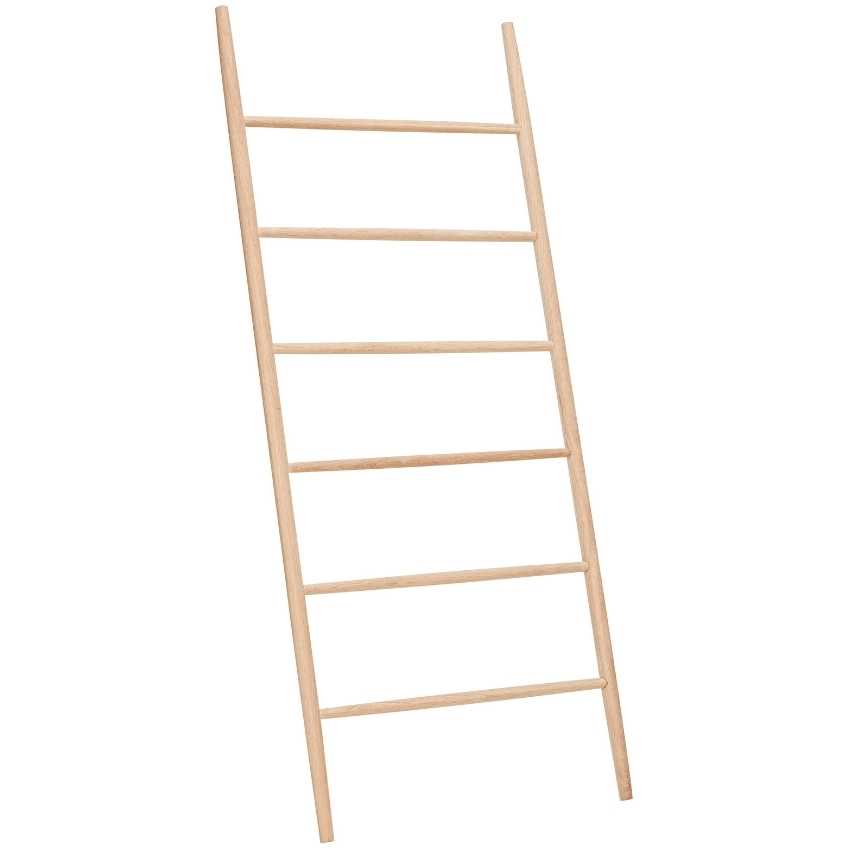 Dubový odkládací žebřík Hübsch Kohen 160 cm