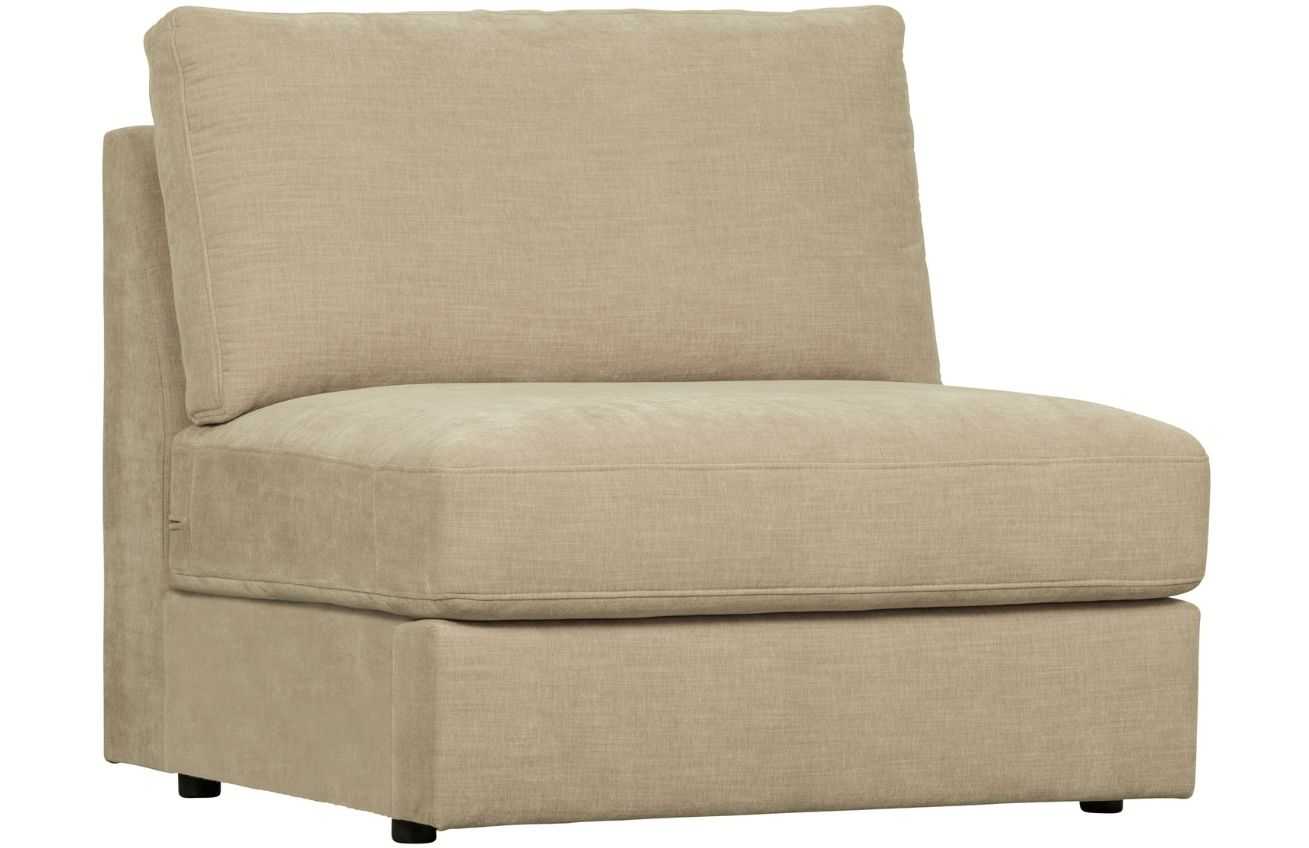 Hoorns Pískově hnědý látkový středový modul Flaireen 90 cm